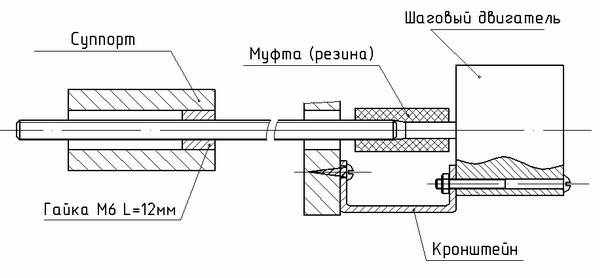 Схема подключения двигателя самодельного станка