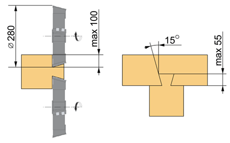 Схема соединения ласточкин хвост