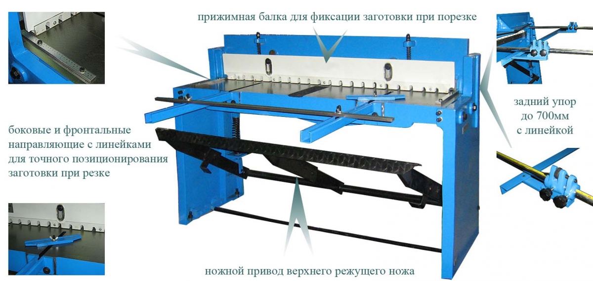 Устройство станка для заточки ножниц